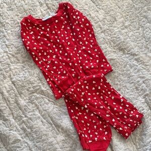 Kids Red Holiday print Pajamas